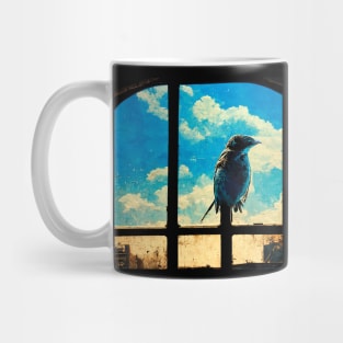 Bird illustration Mug